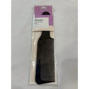 Diane 9 1/2" Flat Top Comb Great for Professional Barber Clipper Cuts D7024